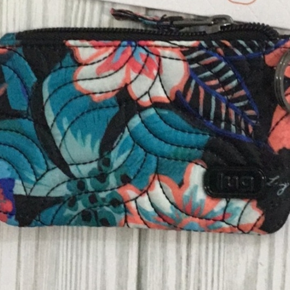 Lug Floral Coin Purse